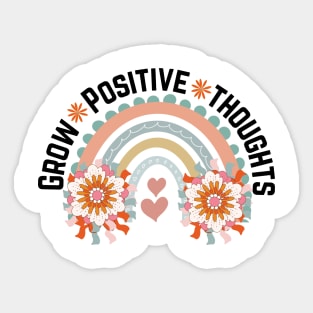 Grow Positive Thoughts , Mental Health , Growth Mindset , Mental Health Matters , Positive Affirmation , Self Love Sticker